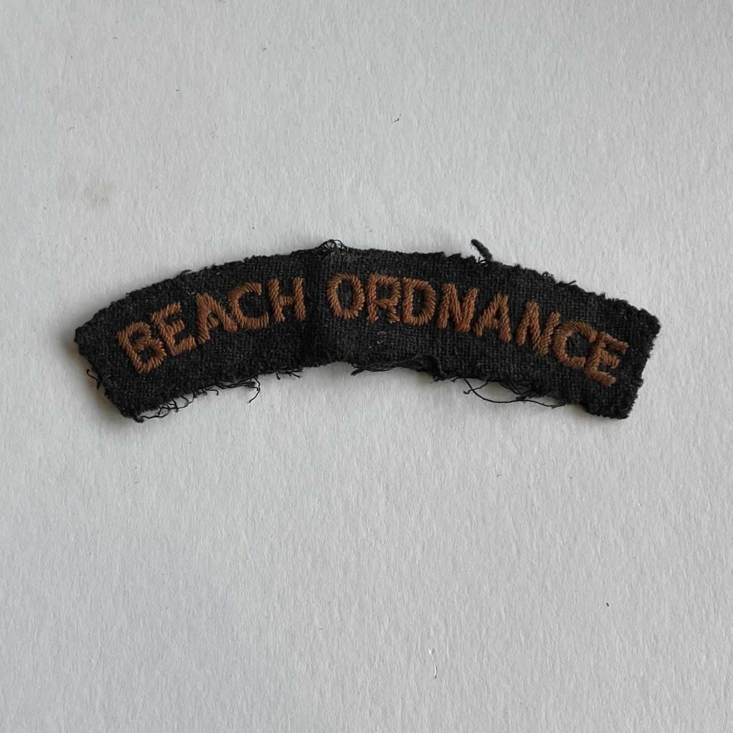 Gradia Militaria - WW2 Beach ordnance shoulder title