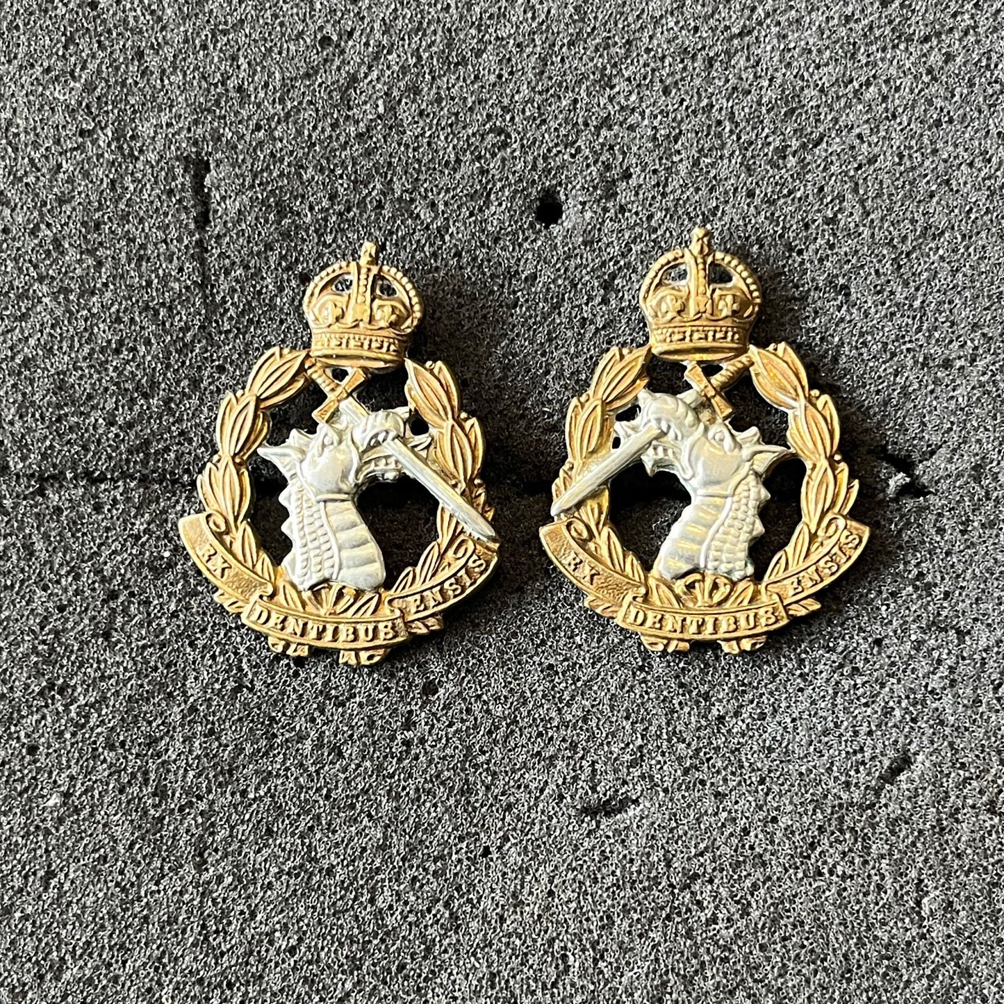 Gradia Militaria - Royal Army Dental Corps collar badges