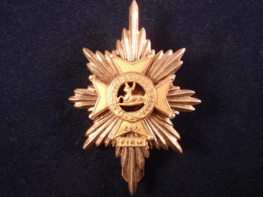 Gradia Militaria - The Worcestershire and Sherwood Foresters Regiment Cap Badge