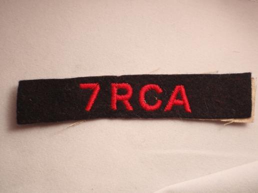 Gradia Militaria - WW2 7th Royal Canadian Artillery