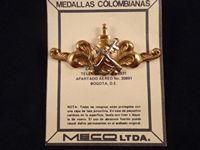 Gradia Militaria - Columbian Marine's INFANTERIA MARINA GRANDE Breast Badge