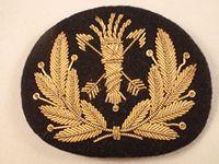 Gradia Militaria - Dutch Navy Engineers' Bullion Cap Badge