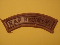 Gradia Militaria - RAF Regiment Desert Title