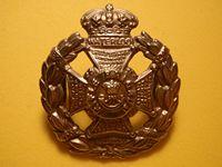 Gradia Militaria - Rifle Brigade Victorian OR's W/M Cap Badge