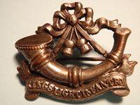 Gradia Militaria - The Kings Shropshire Light Infantry 1881-1882 Collar Badge