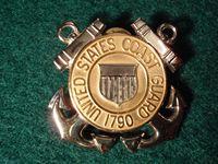 Gradia Militaria - U.S Coast Guard Bi/metal Large Hat Badge