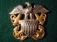 Gradia Militaria - U.S Navy Officers Large Cap Badge