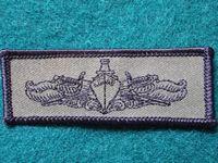Gradia Militaria - US Navy Subdued Surface Warfare Breast Badge