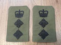 Gradia Militaria - British Colonels Cloth Rank Slides