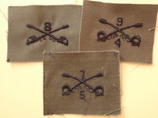 Gradia Militaria - 3 Different Cavalry Regiment Subdued Patches