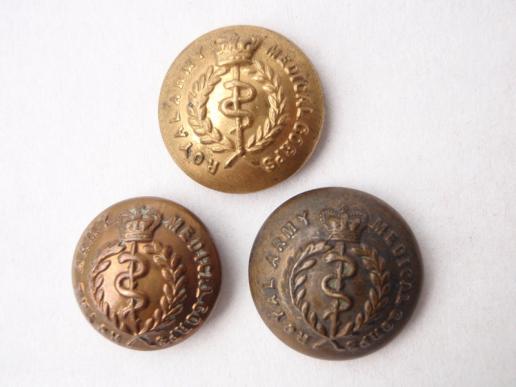 Gradia Militaria - V/R R.A.M.C Button Set of 3