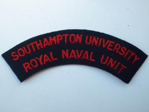 Gradia Militaria - Southampton University Royal Navel Wool Shoulder Title
