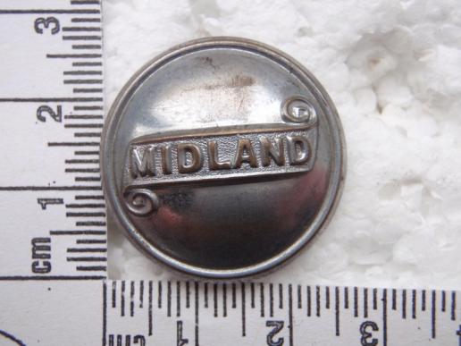 Gradia Militaria - Midland Red Omnibus Company 1945-69 w/m Button