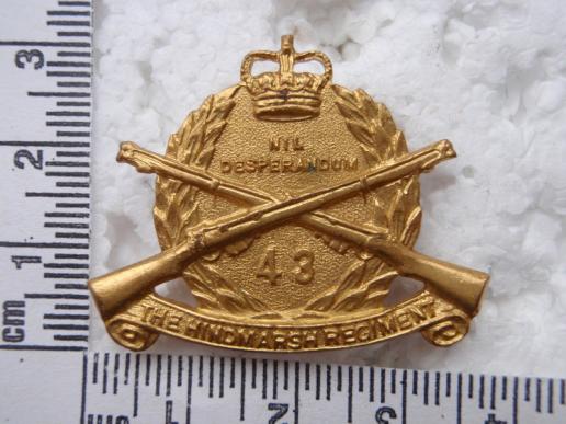 Gradia Militaria - 43/48th Inf Bn Collar Badge (53/60)