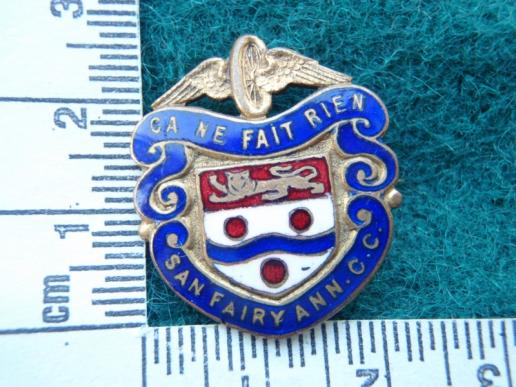 Gradia Militaria - WW1 Veterans 'San Fairy Ann' Cycling Club Lapel Badge