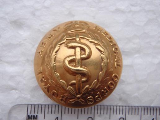 Gradia Militaria - Early Officers R.A.M.C Gilt Button