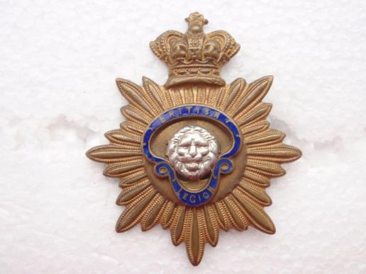 Gradia Militaria - V/R Crowned British Legion Cap Badge
