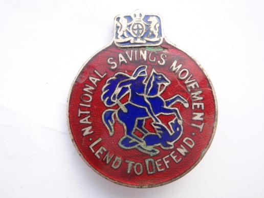 Gradia Militaria - WW2 'Lend to Defend' National Savings Lapel Badge
