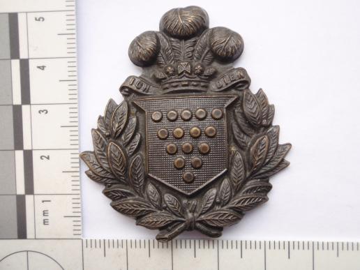 Gradia Militaria - Cornwall Rifle Volunteers 1874-99 Glen gary Badge