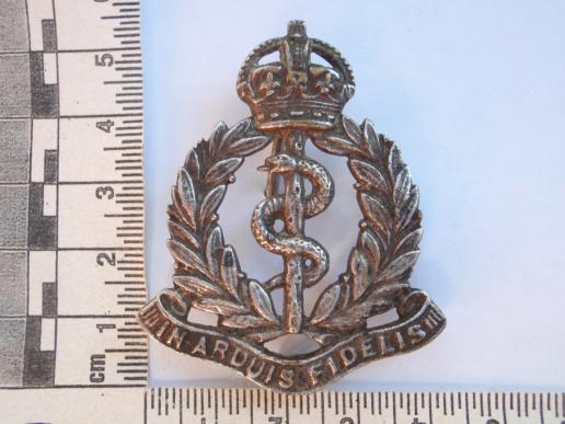 Gradia Militaria - Post 1902 R.A.M.C Locally Made Large Badge