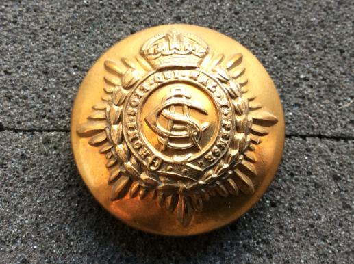 Gradia Militaria - Post 1902 Army Service Corps Brass ORs Button