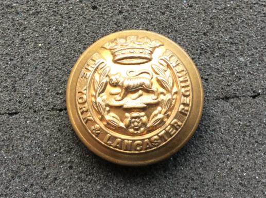 Gradia Militaria - The York & Lancaster Regiment Button