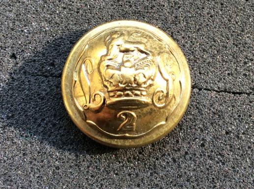 Gradia Militaria - QVC 2nd Life Guards ORs Brass Button