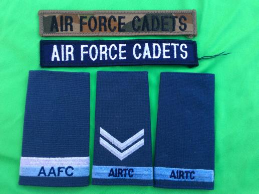 Gradia Militaria - Australian Air Force Cadets Rank slides and titles