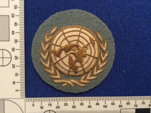 Gradia Militaria - United Nations Officers Bullion Beret Badge