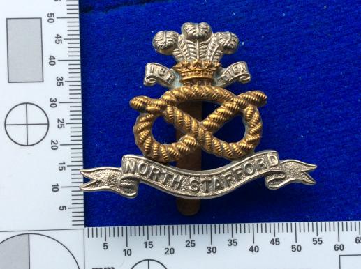 Gradia Militaria - The North Staffordshire Regiment Cap badge