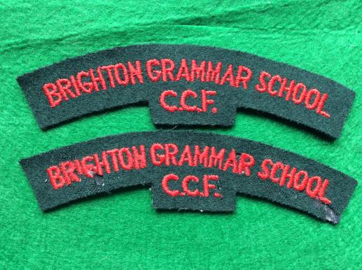 Gradia Militaria - BRIGHTON GRAMMER SCHOOL C.C.F