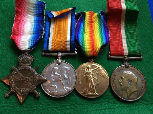 Gradia Militaria - Trio and Mercantile Marine to A.BESSANT STKPR. M.F.A