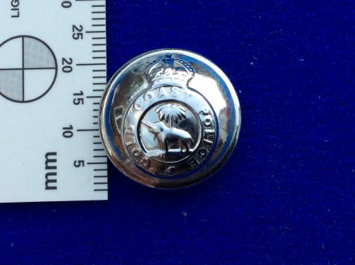 Gradia Militaria - K/C Gold Coast Police chromed Tunic Button