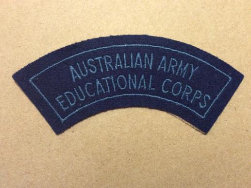 Gradia Militaria - Australian Army Educational Corps 1948-60 Shoulder title