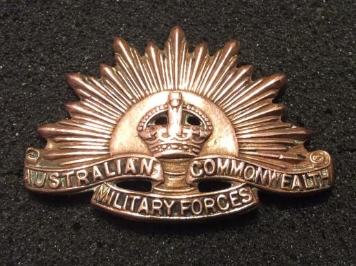 Gradia Militaria - Rising Sun Collar badge by SHERIDAN PERTH WA