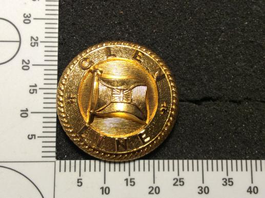 Gradia Militaria - Glen Line Shipping Company Button, rare maker Wilson