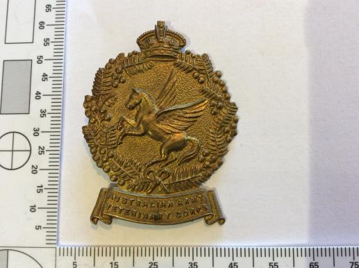 Gradia Militaria - Australian Army Veterinary Corps Hat Badge 1930/42