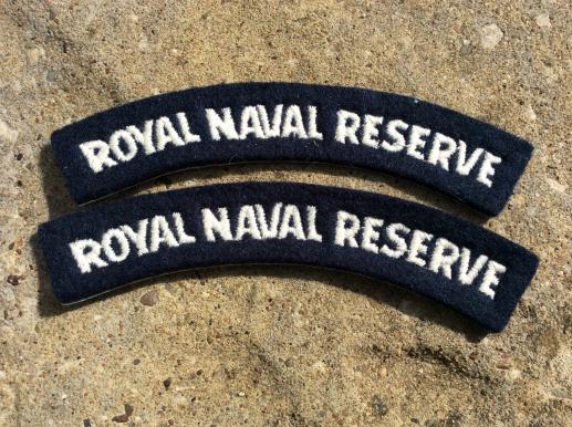 Gradia Militaria - Royal Naval Reserve Shoulder titles