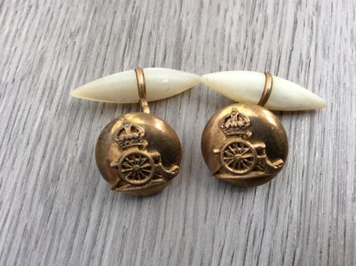Gradia Militaria - Post 1902 Royal Artillery cuff link set