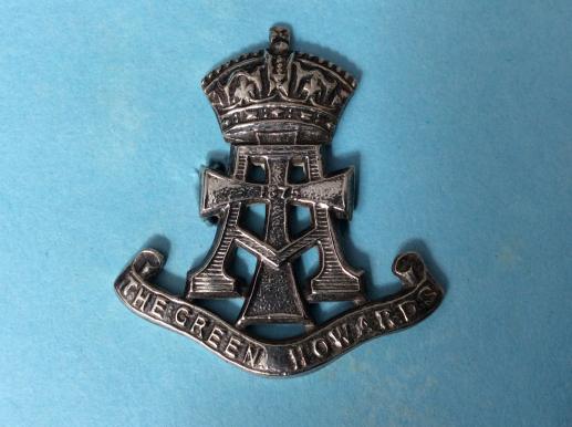 Gradia Militaria - Post 1950 The Green Howard’s Officers Silver Cap badge