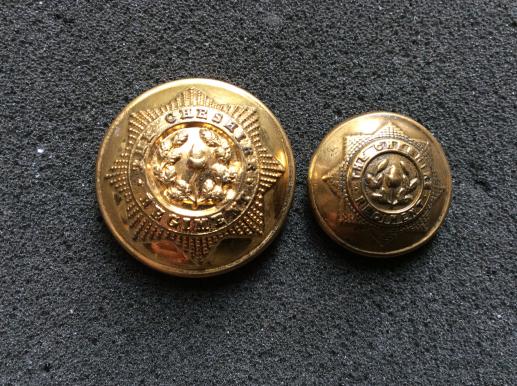 Gradia Militaria - Post 1881 The Cheshire Regiment Officers Buttons