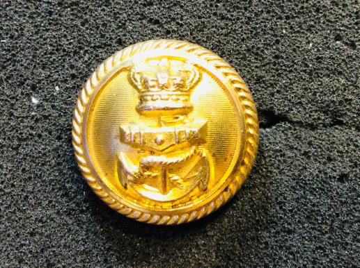 Gradia Militaria - Pre 1891 Royal & Commonwealth Naval Officers Gilt Button