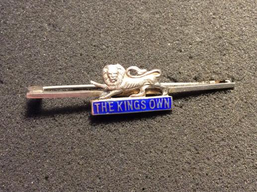 Gradia Militaria - The Kings Own Royal Regiment Silver Tie pin or Sweetheart