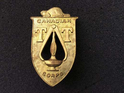 Gradia Militaria - WW2 Canadian Technical Training Corps Cap badge