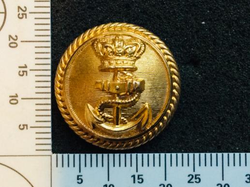 Gradia Militaria - Victorian Naval Officers Button By W.JONES & COMP
