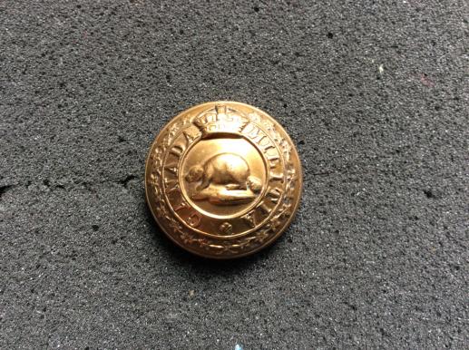 Gradia Militaria - Canada Militia General Service Button 1901-24 By Pitt London