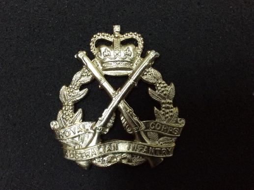 Gradia Militaria - Anodised Royal Australian Infantry Corps Hat badge 1960s