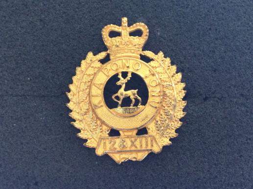 Gradia Militaria - Nelson, Marlborough & West Coast Regt Officers Gilt Cap badge