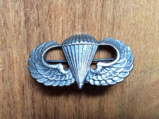 Gradia Militaria - WW2 U.S Army Paratroopers qualification Breast wing