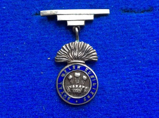 Gradia Militaria - Royal Welsh Fusiliers Silver & Enamel Sweetheart